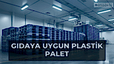Gıdaya Uygun Plastik Palet