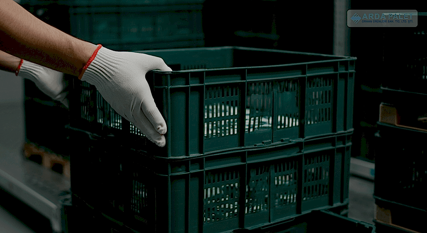 Gıdaya Uygun Plastik Palet